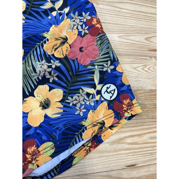 UZZI Floral men s running/swimming shorts size XL - Picture 3 of 7